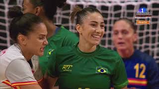 Women's Olimpic Games Tokyo 2020. Preliminary Round 3rd Match Group B. Spain vs. Brazil